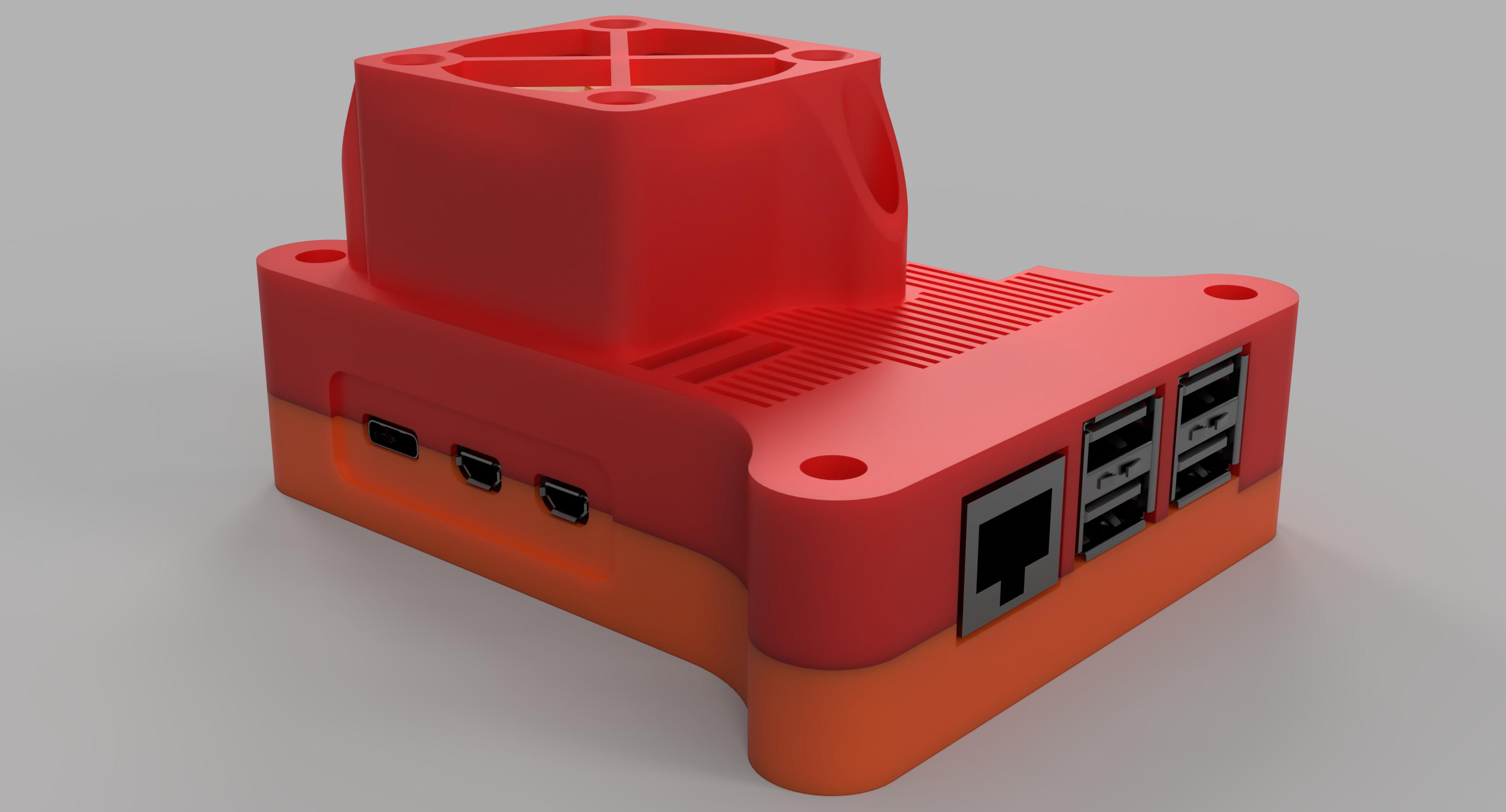 Raspberry Pi 5 case with Noctua NF-A4x20 by mariospinaci | Download ...