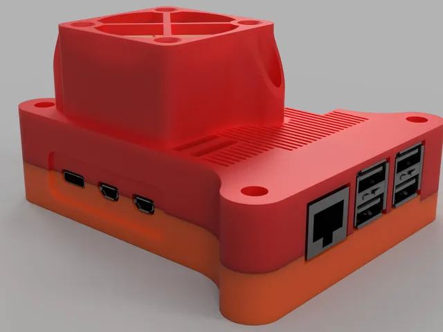 Raspberry Pi 5 case with Noctua NF-A4x20