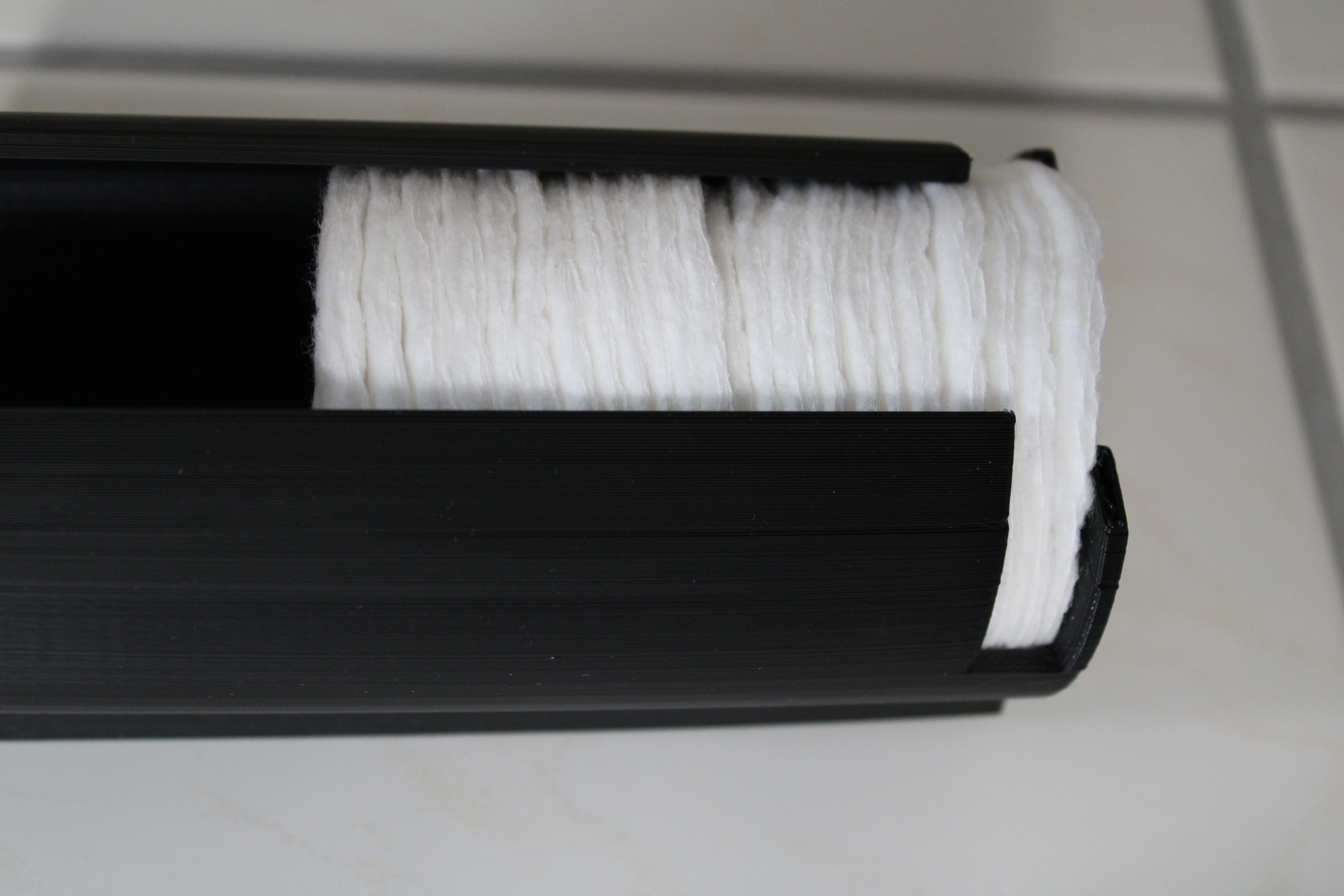 Cotton Cosmetic Pad Dispenser (140mm height)