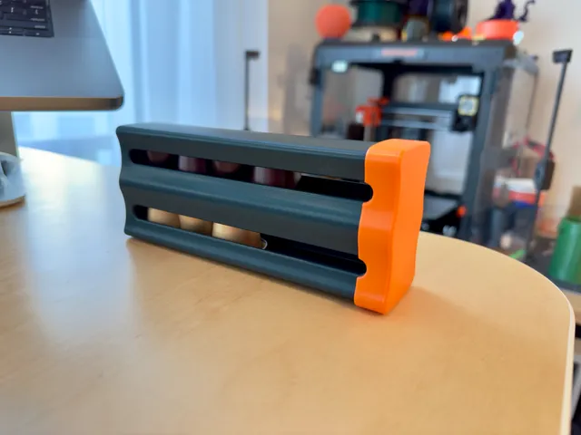 Double Nespresso capsule travel holder