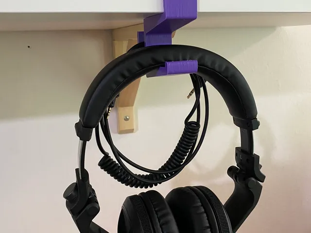 shelf hook for headphones