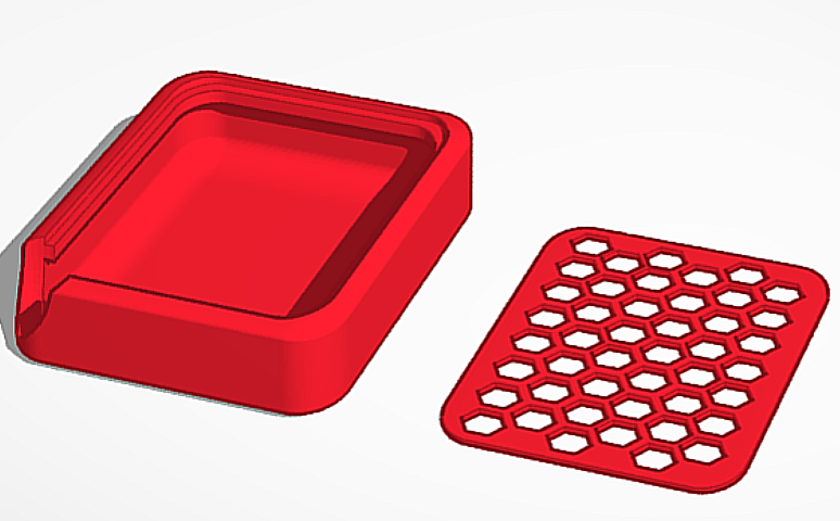 Hexagonal Soapdish