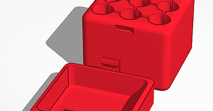 AAA battery holder by Spacebar74 | Download free STL model | Printables.com