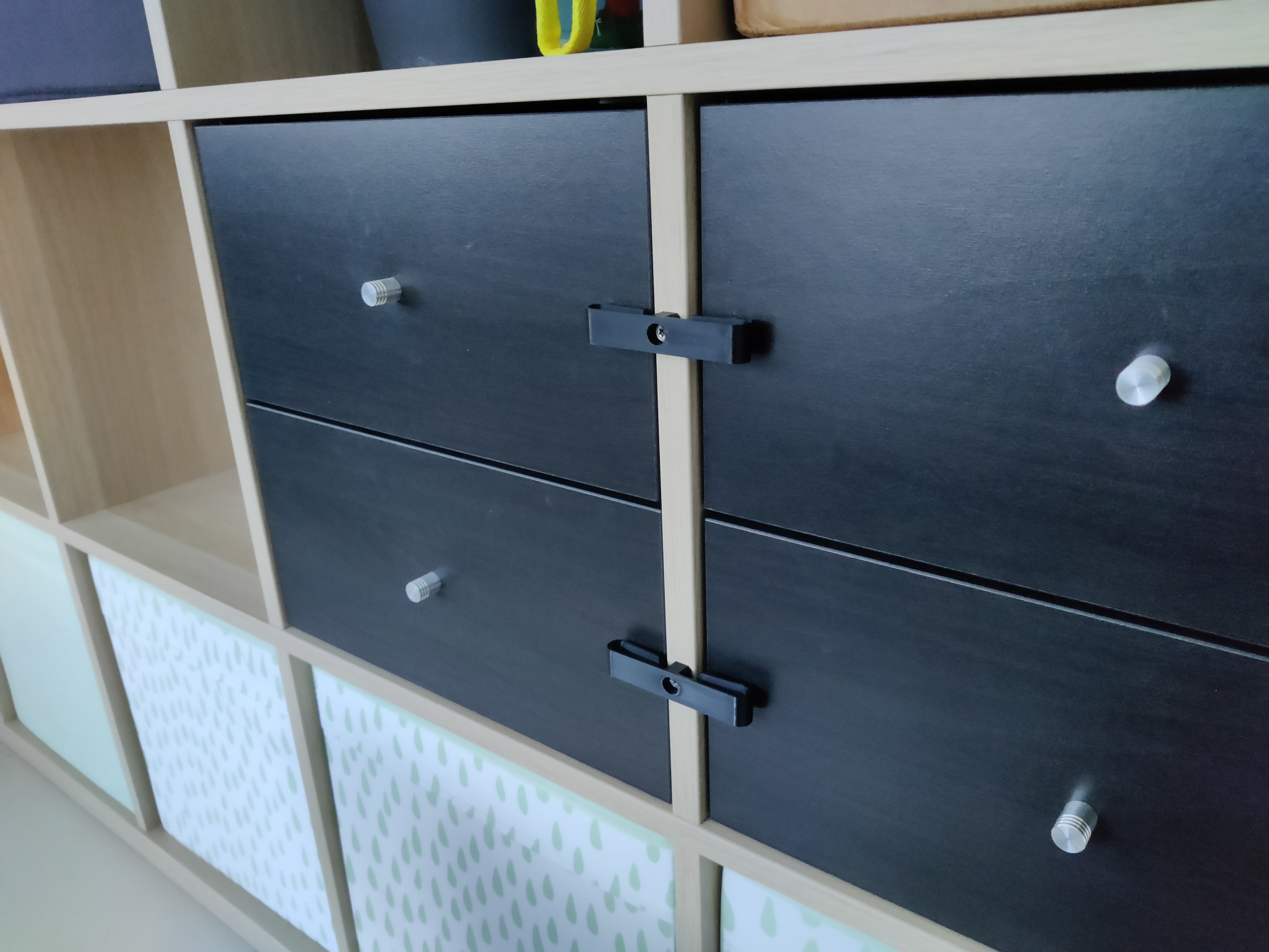 Miniatura 3 do modelo 3D Kallax drawer - Lock pack