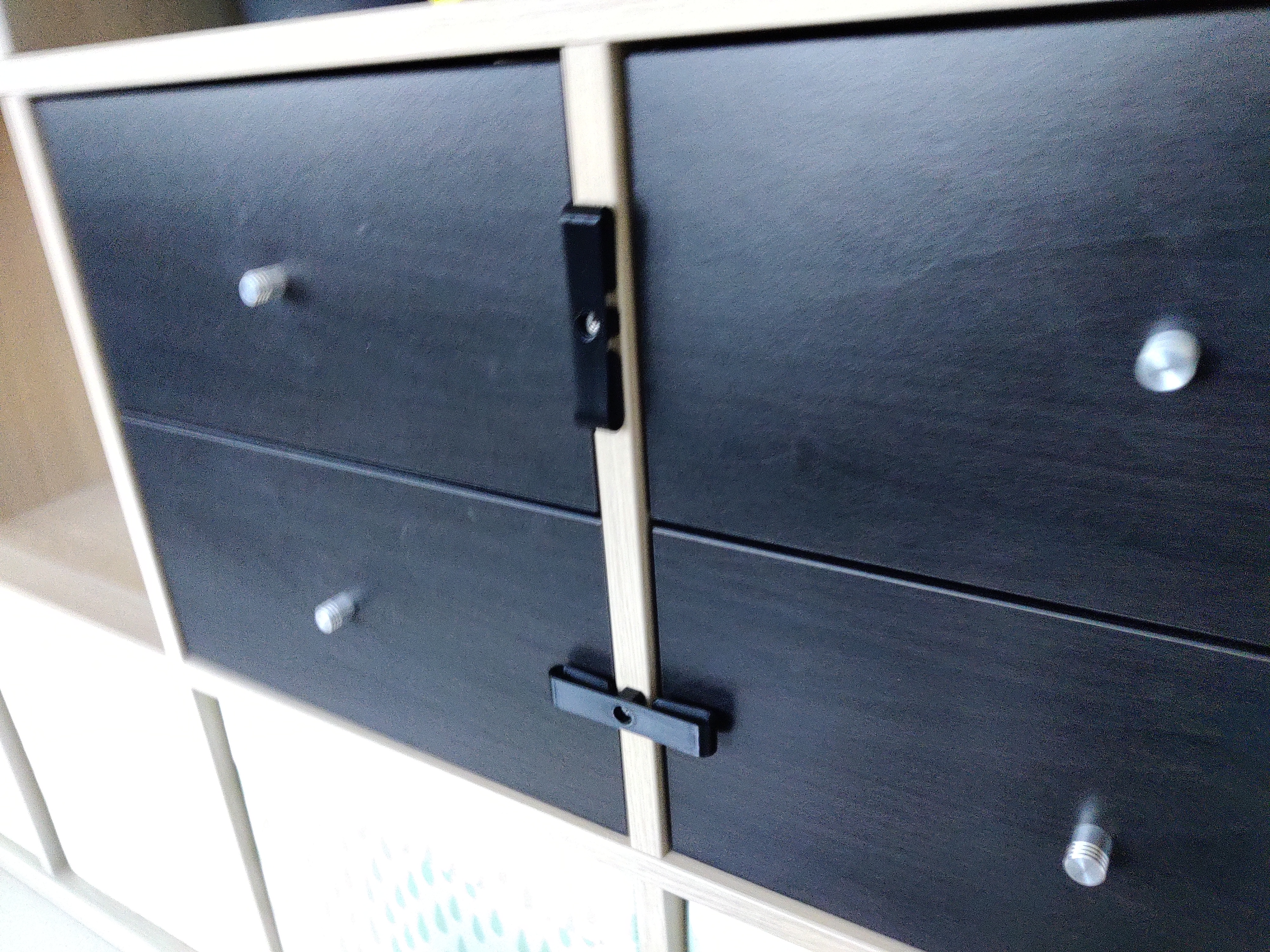 Miniatura 4 do modelo 3D Kallax drawer - Lock pack