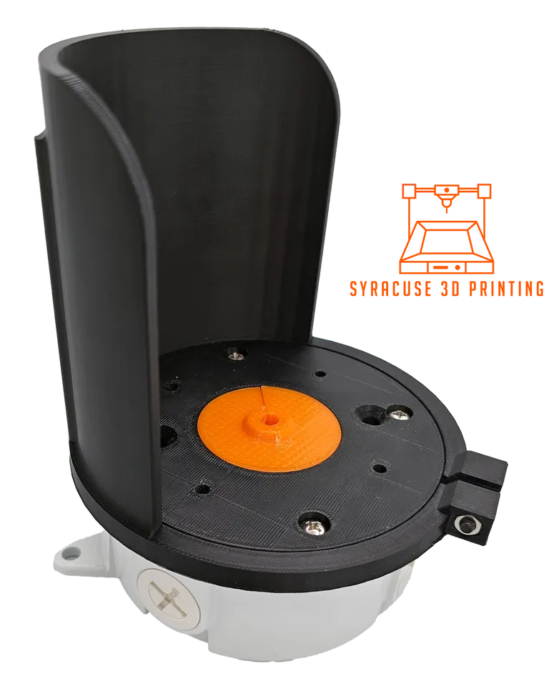 Exterior Junction Box Adapter for Reolink RLC-520A Cameras by