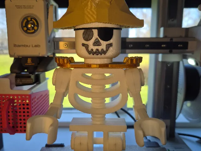 Lego skeleton and accessories