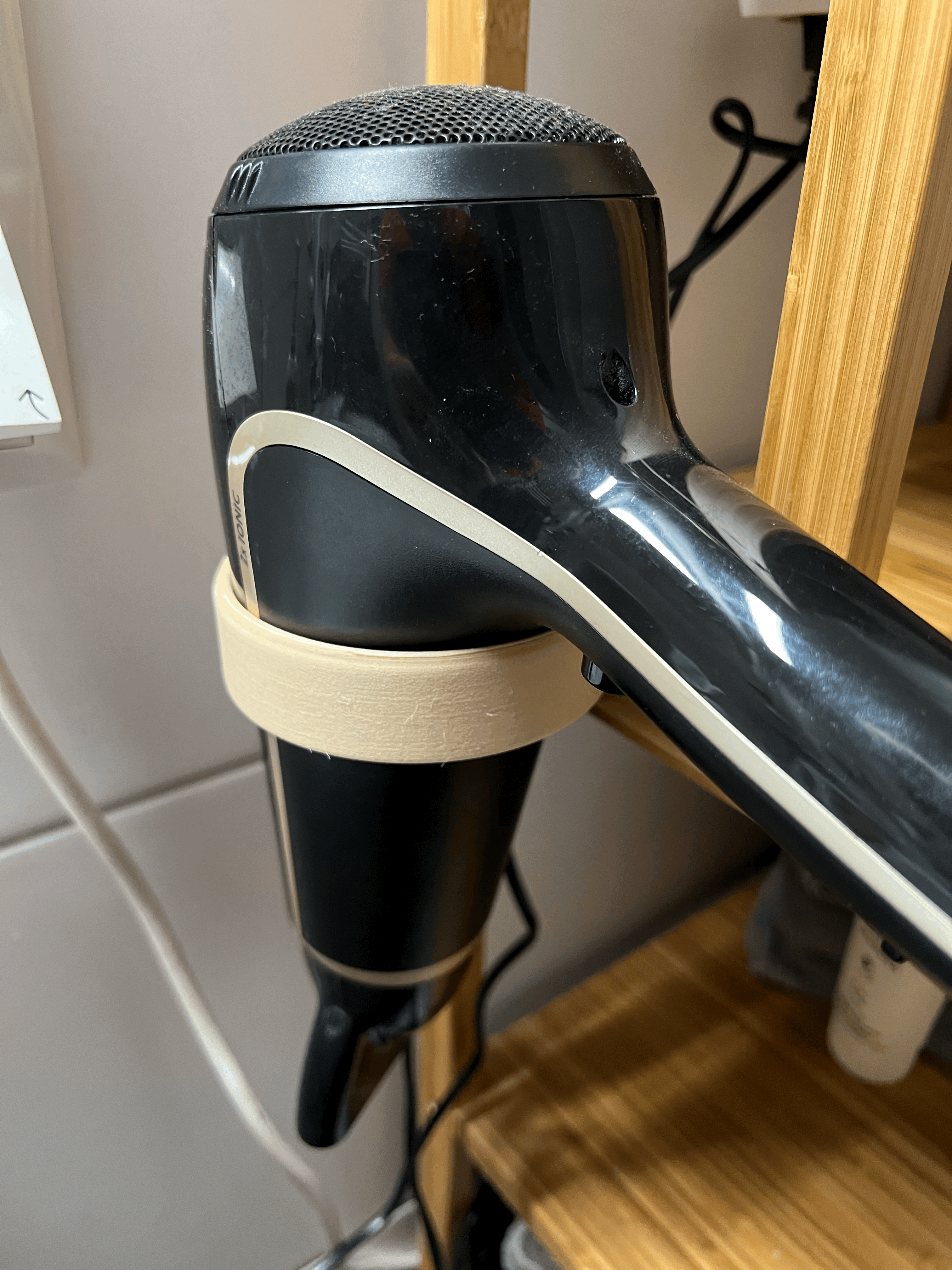 Hair dryer shop holder ikea