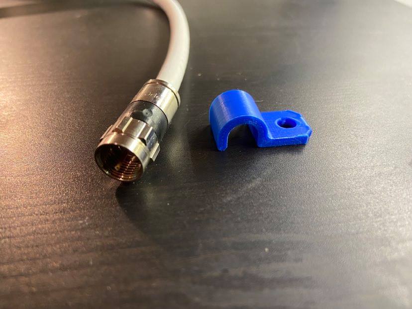 Coaxial Cable clip