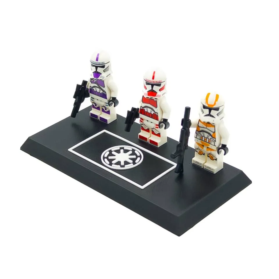 Display Stand for LEGO Minifigures Star Wars DC Marvel by