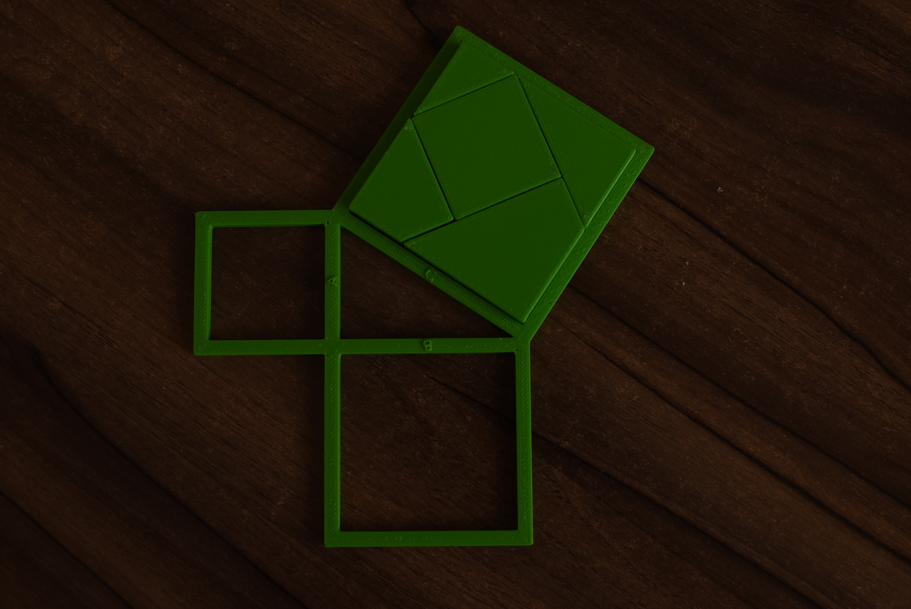Pythagoras Theorem Proof - Block Area