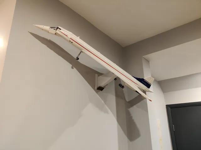 Lego Concorde Wall Mount