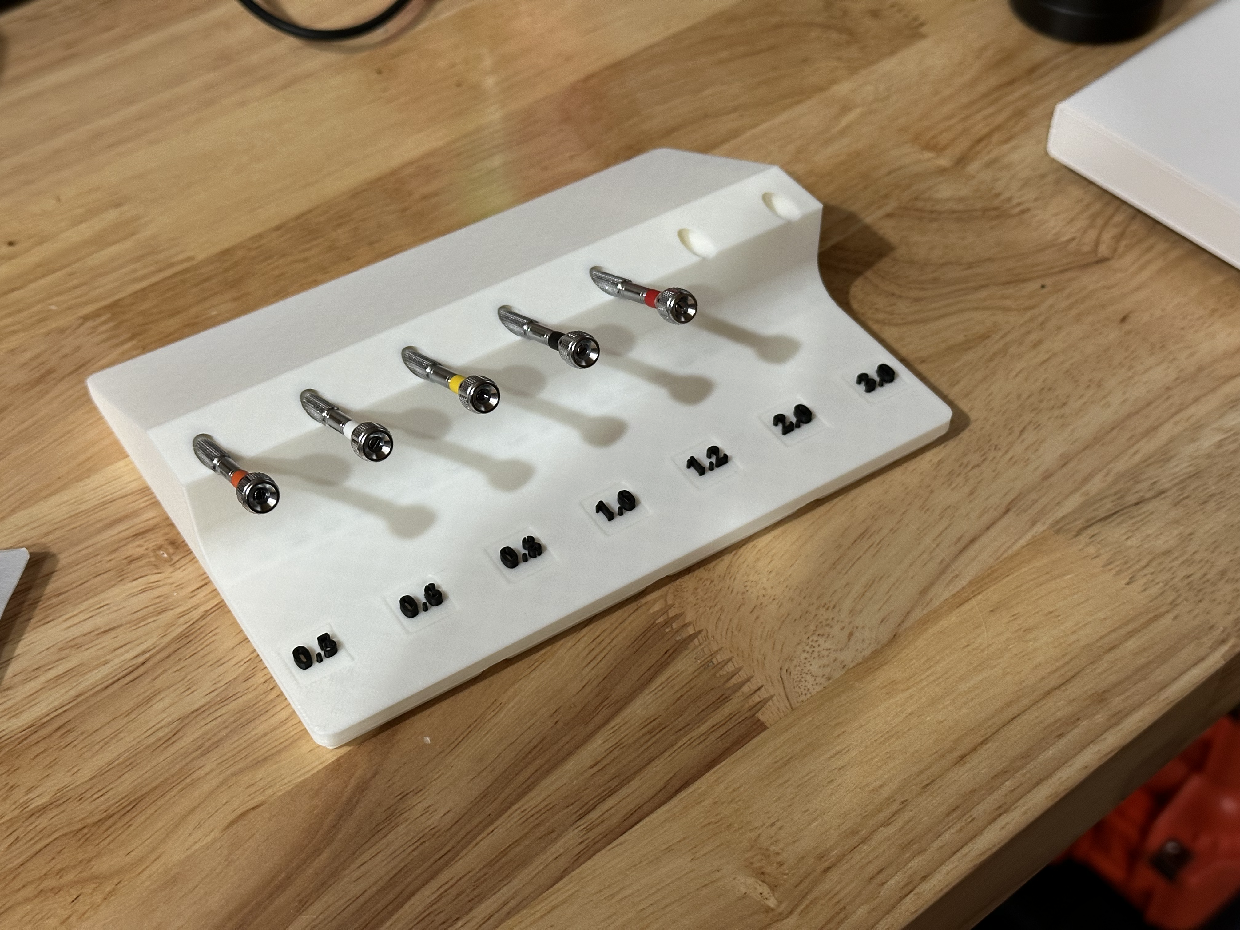 Gridfinity Watchmaker bergeon Screwdriver Holder