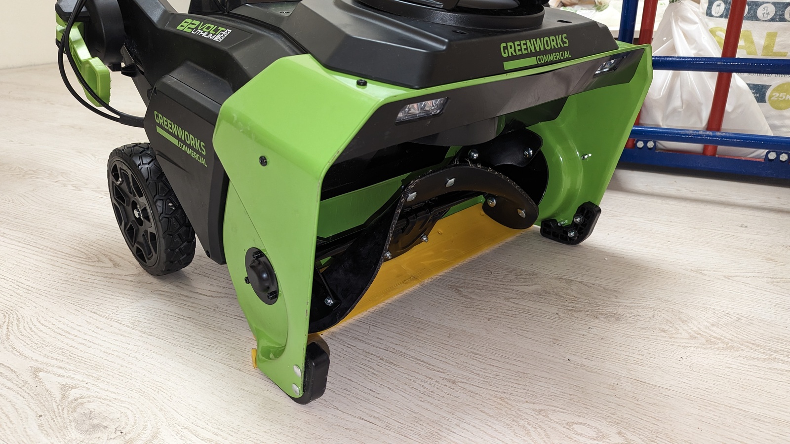 Scraper bar replacement for Greenworks GD82ST 82V