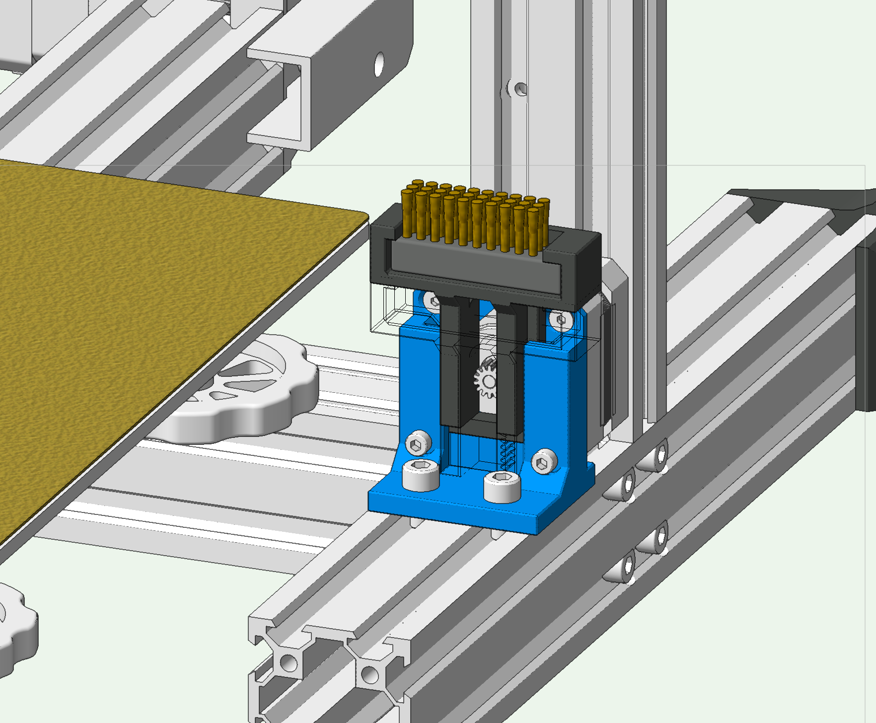 Nozzle Brush v1 - Ender3v2