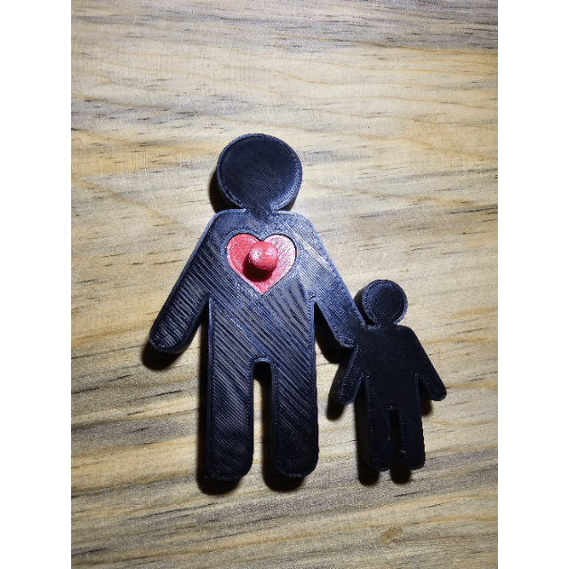 Home Key holder with matching key chains - Other Designs