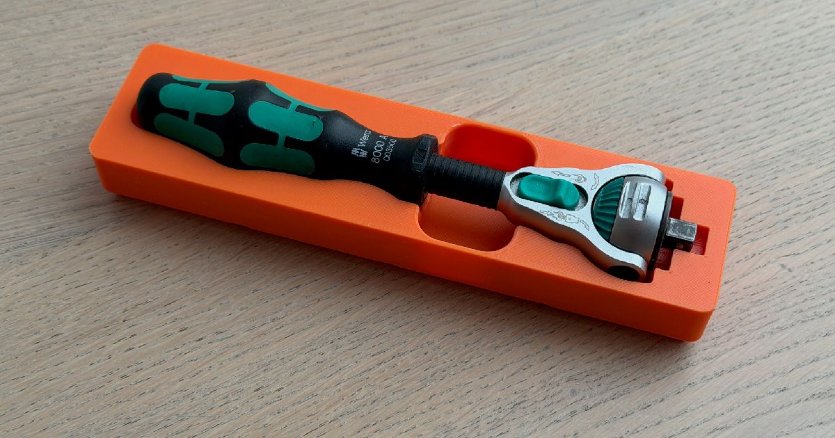 Holder for Wera Cyclop 8000 A