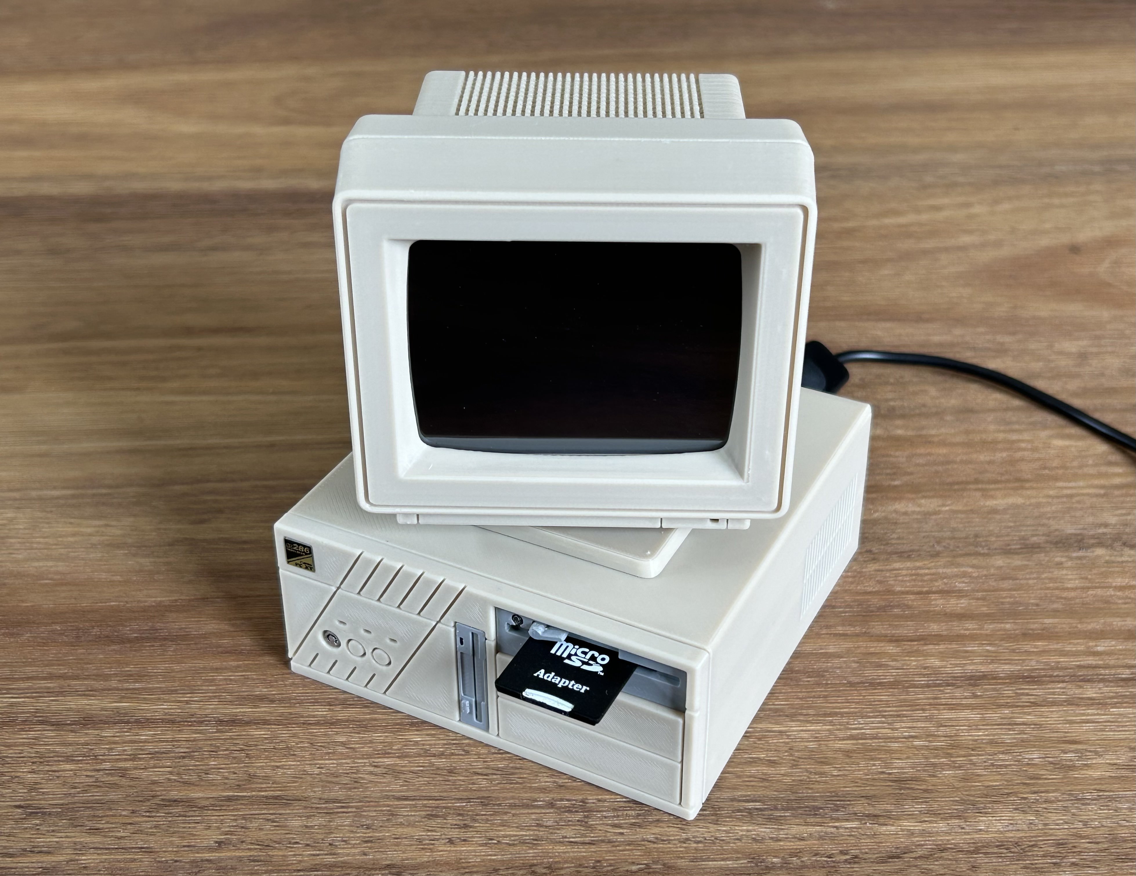 Retro Desktop PC Raspberry Pi case V2 by fantasticmrdavid | Download ...