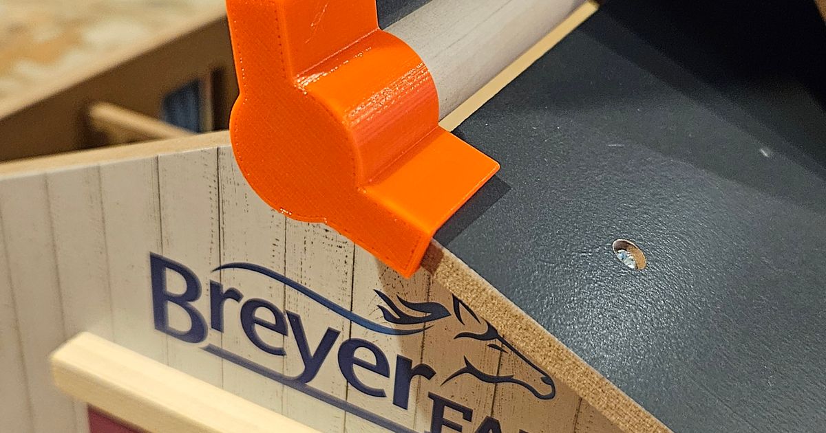 Breyer Horse Stablemates Barn Roof Holder by jczuba Download free