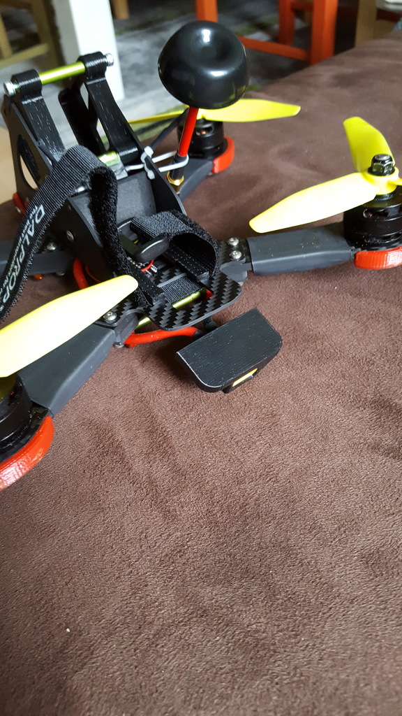 Miniatura 3 do modelo 3D Drone - Shendrones Corgi XT60 Backmount FLEX