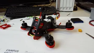 Drone - Shendrones Corgi RunCam PZ0420M L28 Camera Mount