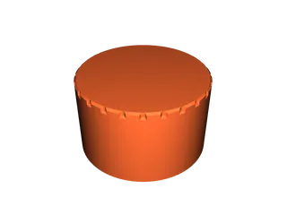 Jupiter-12 rear lens cap (M39x1) by sputnik | Download free STL ...
