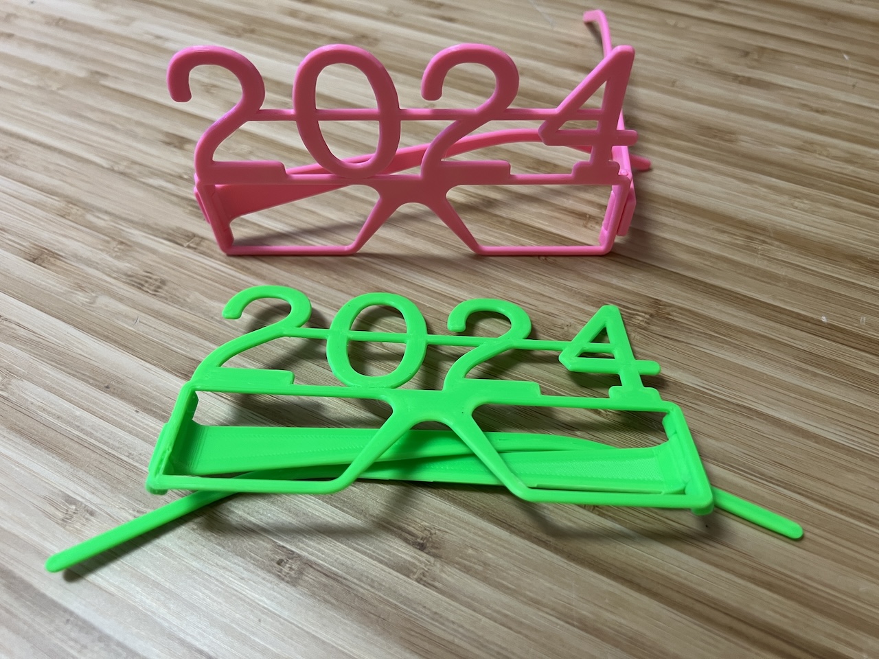 2024 NYE Glasses by muddymaker Download free STL model