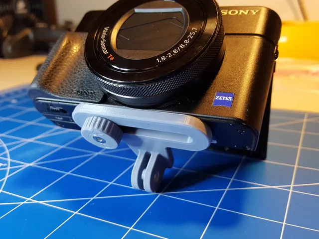 Offset Camera to GoPro mount adapter