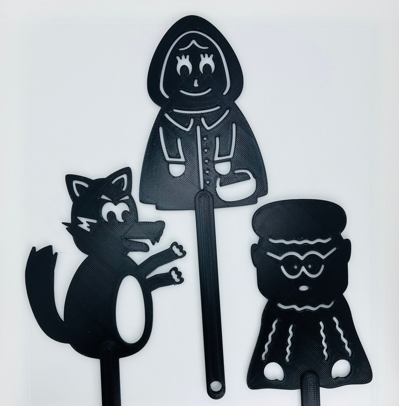 Shadow Puppets - Little Red Riding Hood 3D model by ClassicAdam