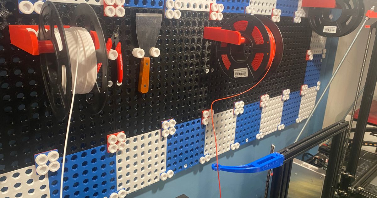 Thread Board Spool holder by Iam74Niner Download free STL model