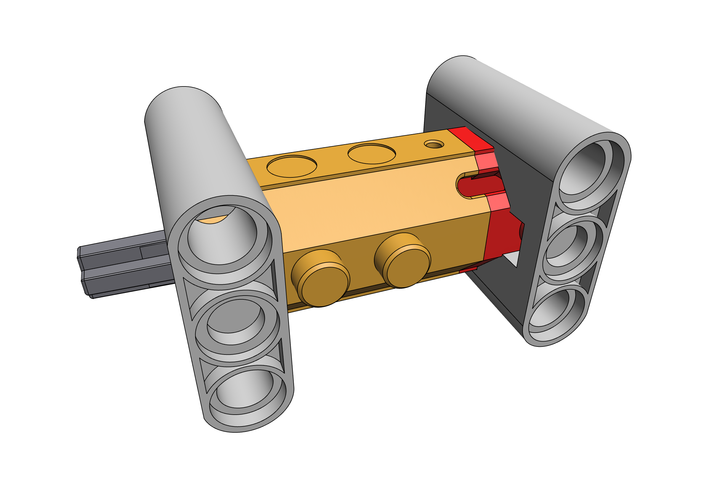 Block shell for N20 Moter by Louis Chuang Download free STL model
