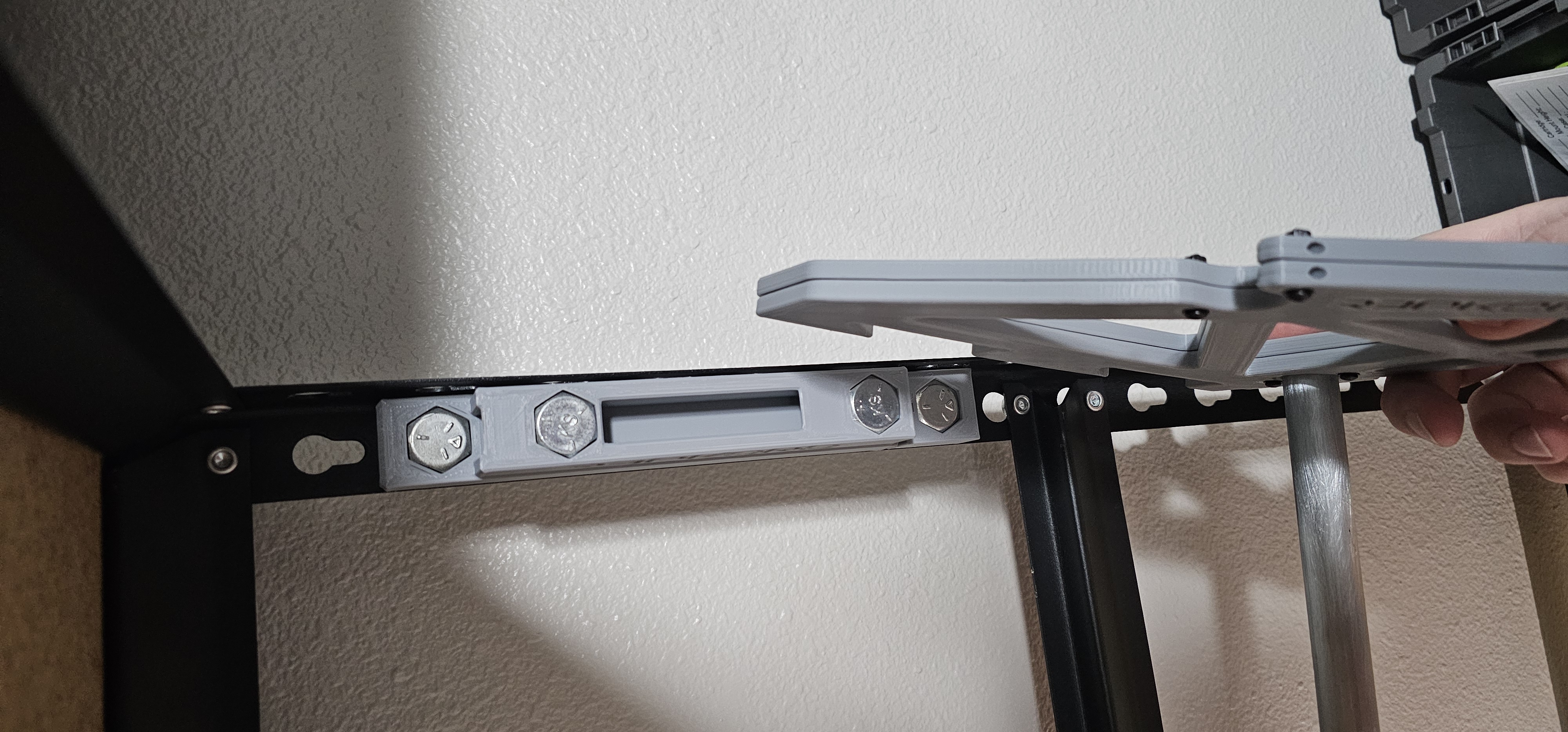 RepRack Adapters for Muscle Rack Heavy Duty Shelf (two versions)