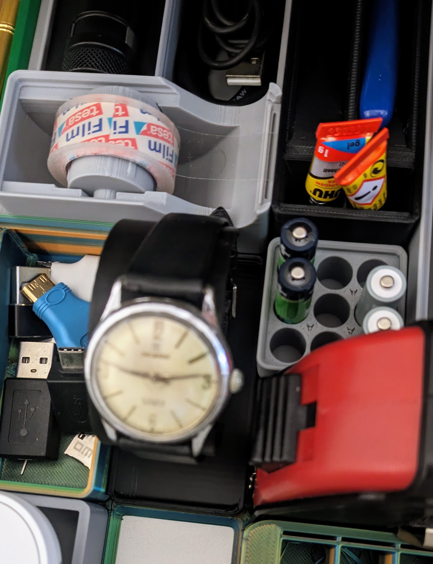 GF - Gridfinity Watch Stand remix by Ian | Download free STL model ...