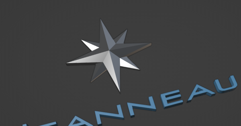 Jeanneau logo by floano | Download free STL model | Printables.com