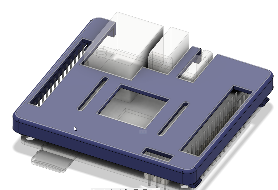 Miniatura 2 do modelo 3D Orange Pi Zero 3 Case