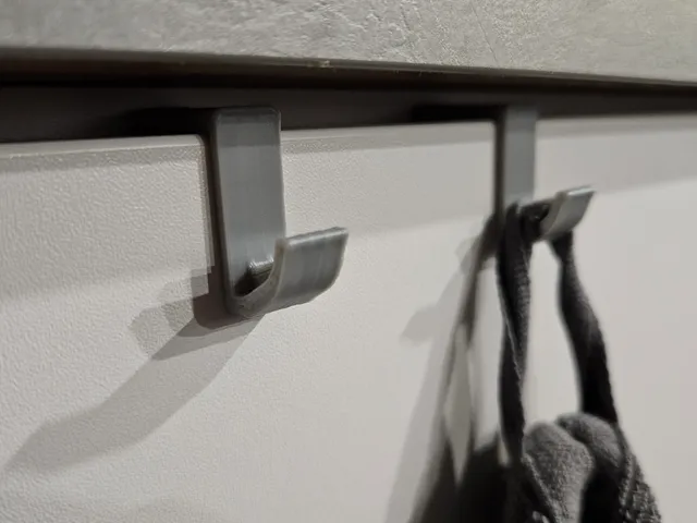 Hook for kitchen towels