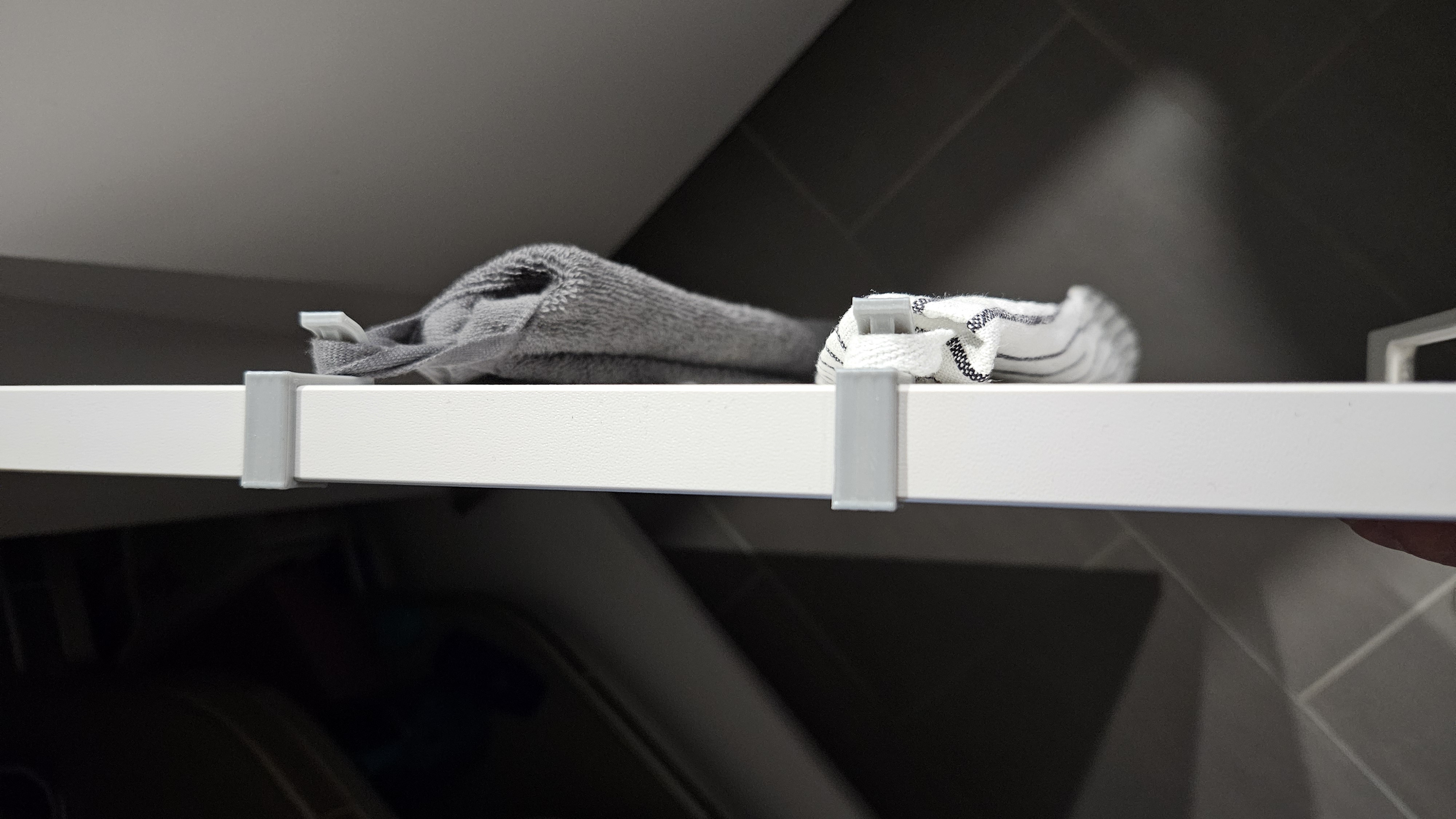 Miniatura 2 do modelo 3D Hook for kitchen towels