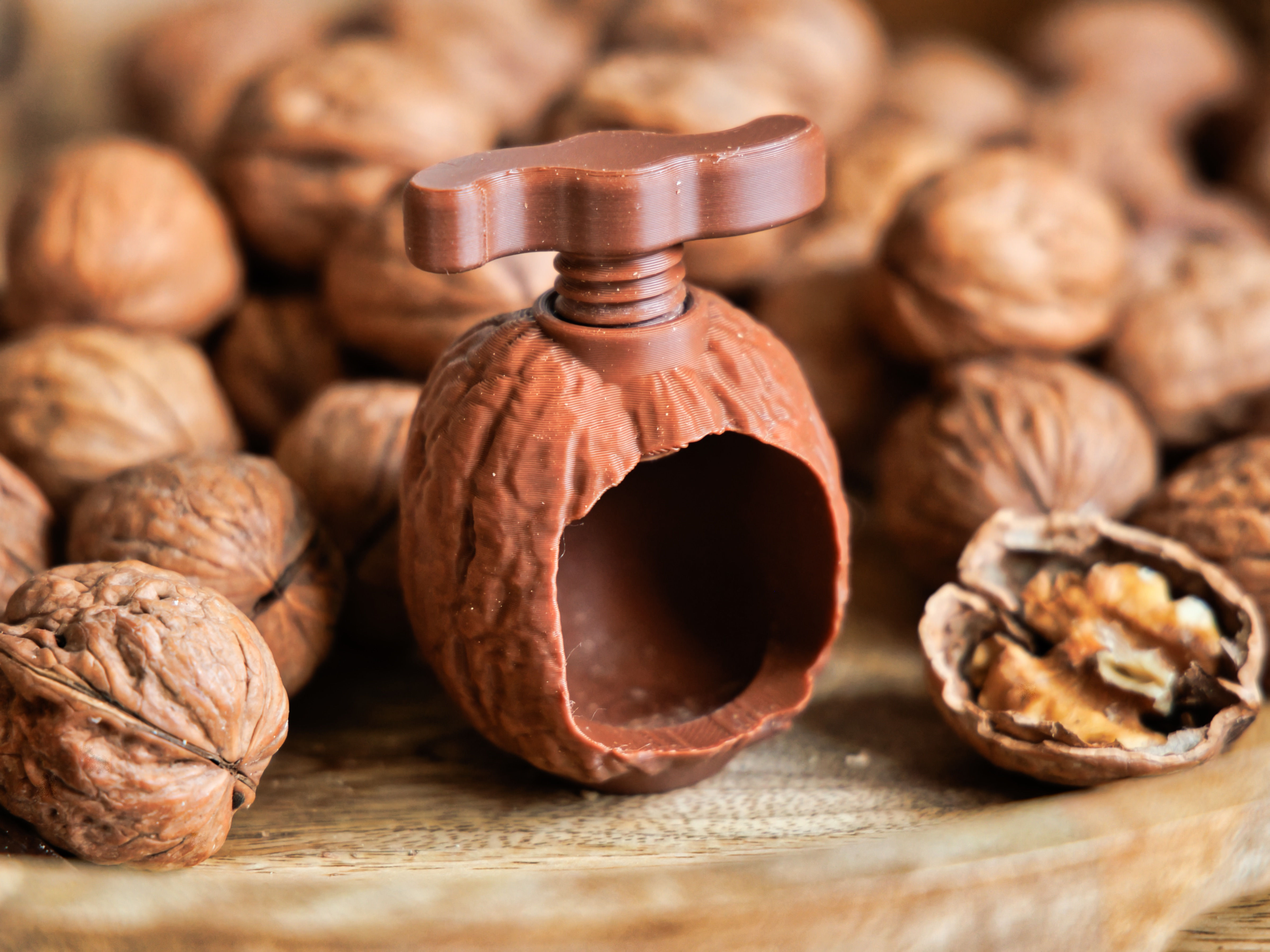 Walnut-shaped Nutcracker