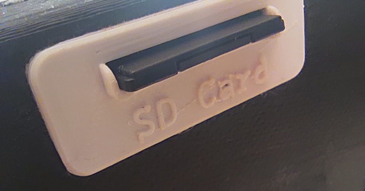 SDcard frame/TFcard frame. by Zsóka Download free STL model