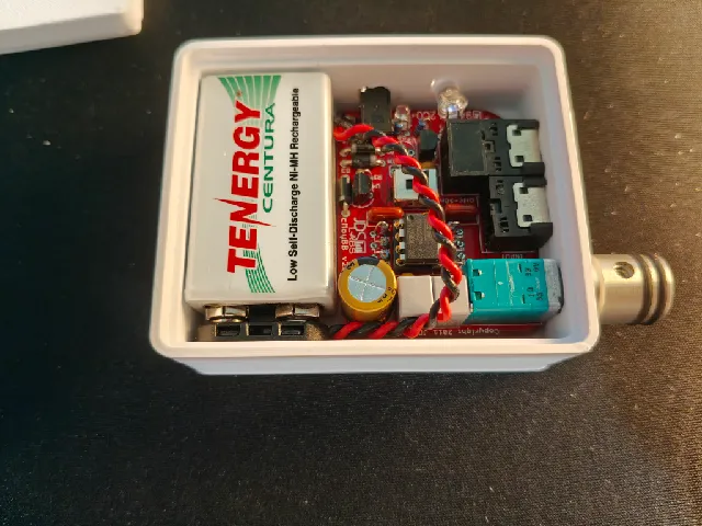 Custom Case for JDS Labs Cmoy BB v2.03r Headphone Amplifier