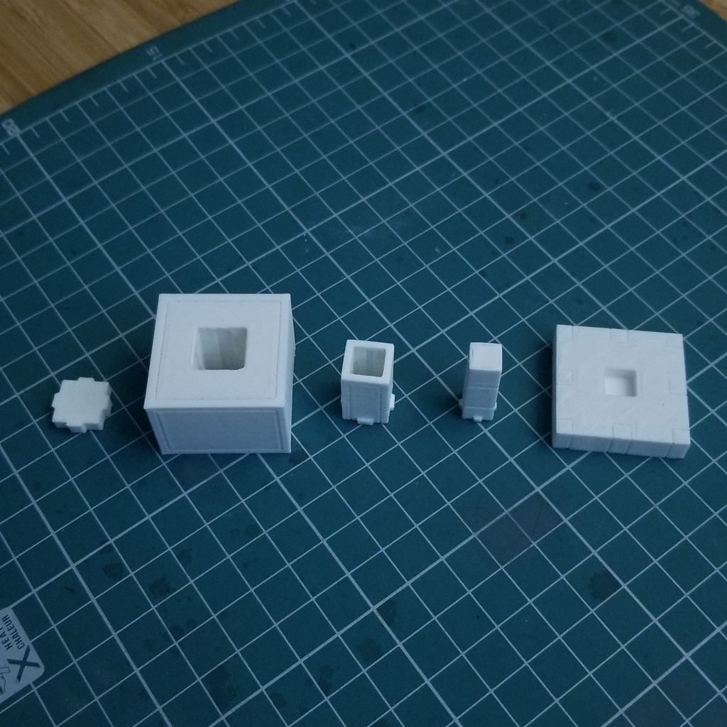 Miniatura 7 do modelo 3D Functional Minecraft Piston