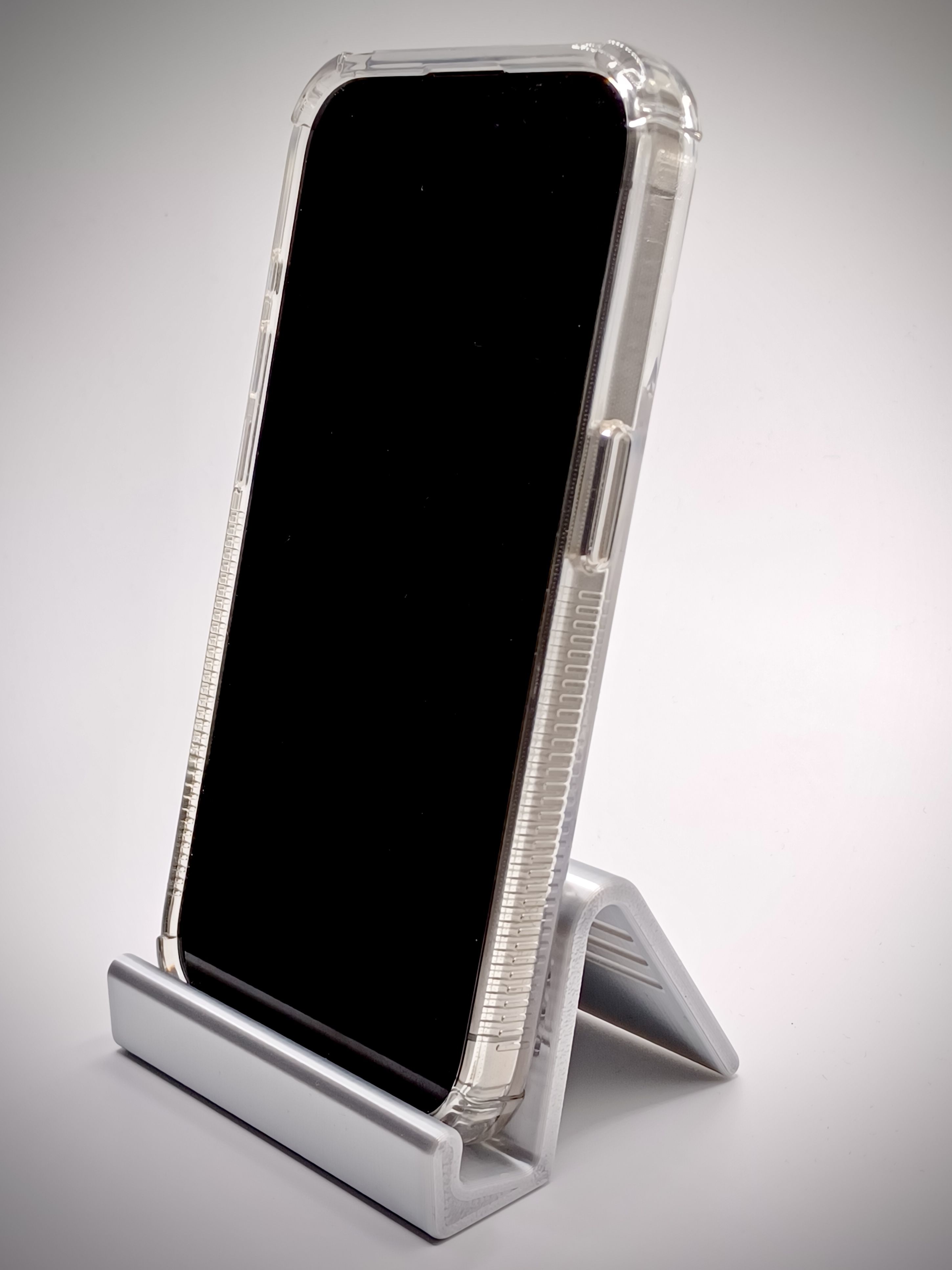 Stand for Smartphone with Case by Tony Download free STL model