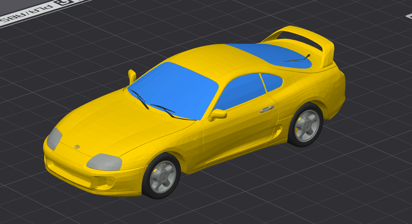 Toyota Supra MK4 1:50 (4 colors)