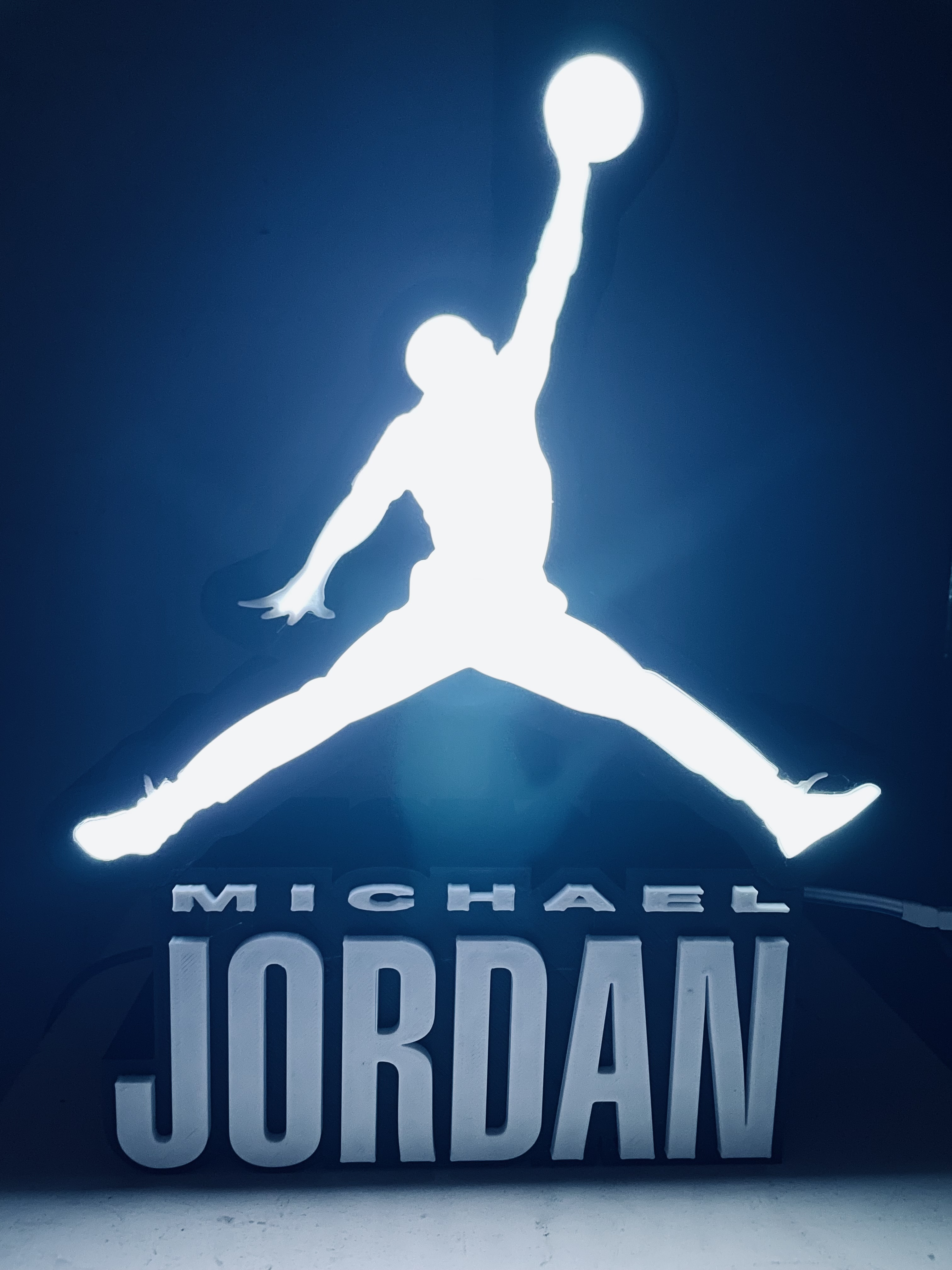 Michael Jordan Lamp by WOW 3D | Download free STL model | Printables.com