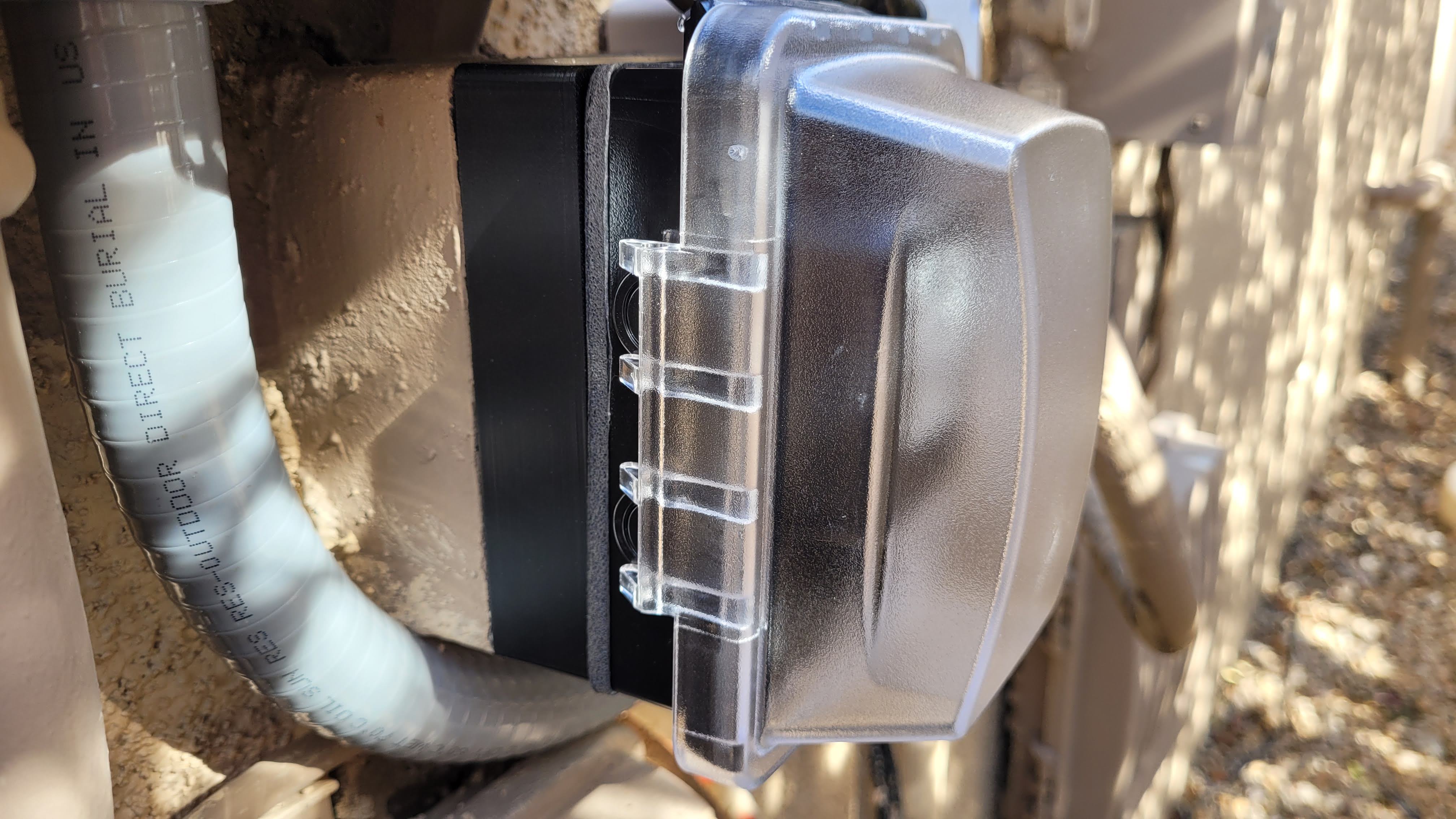 Extender for weatherproof GFCI receptacle box by ScottE Download free