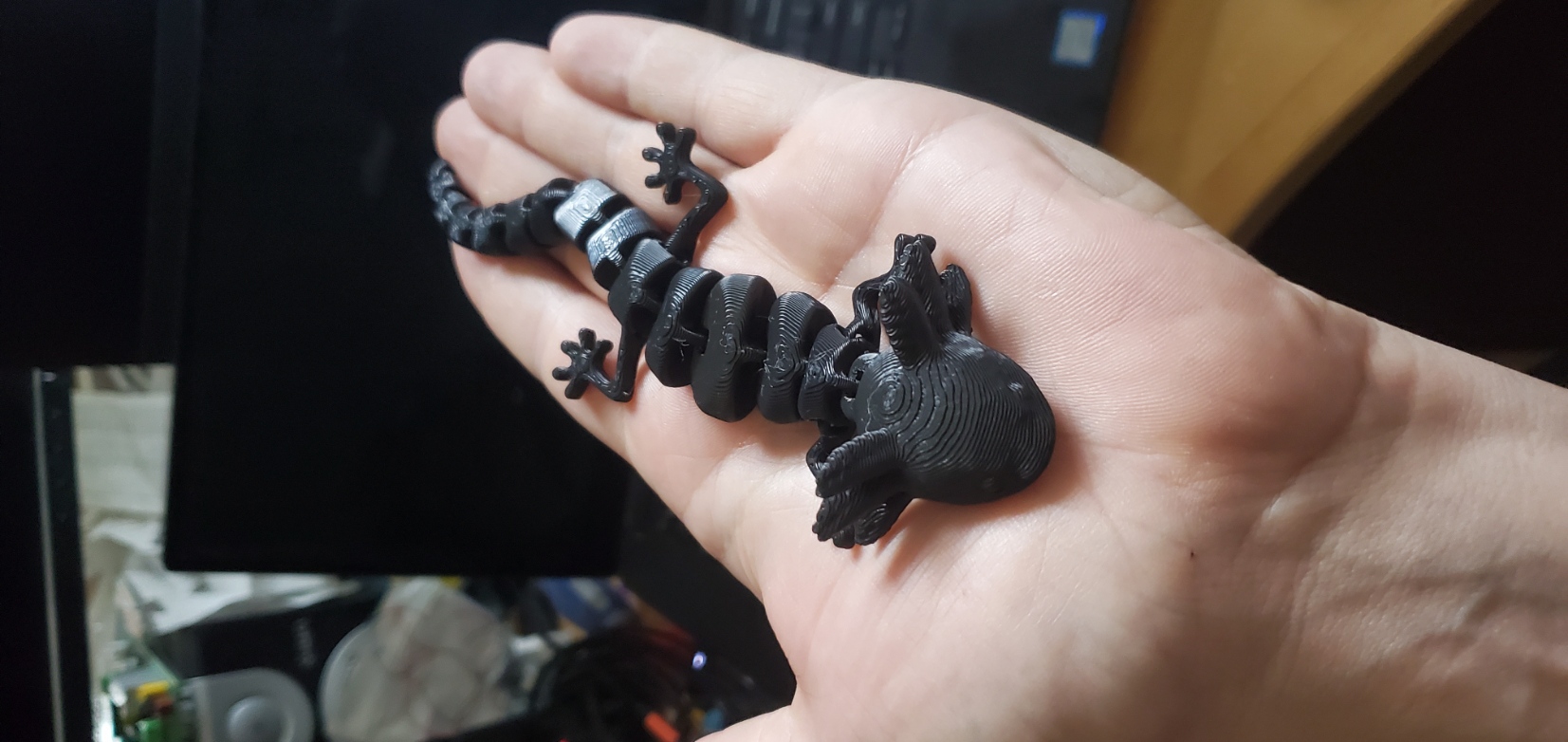 Articulated Axolotl With Articulated Arms and Legs