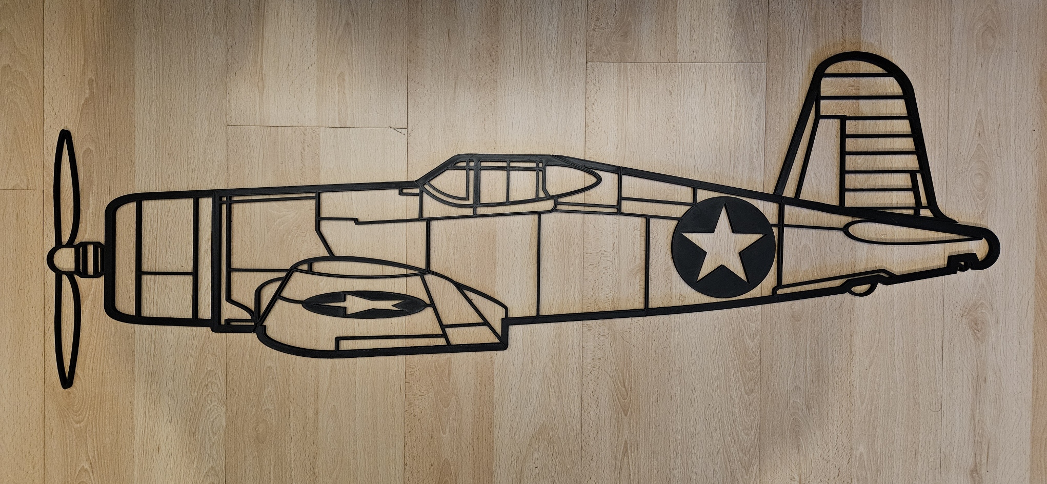 Aircraft Wallart Series F4U Corsair (Large)