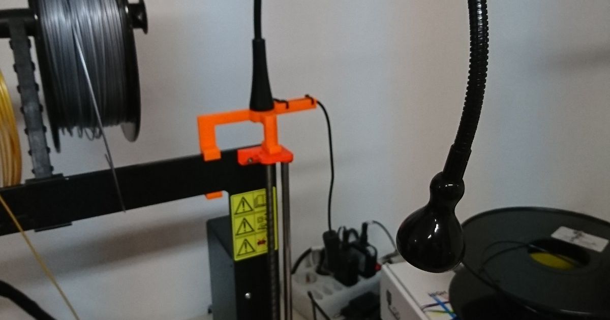 Prusa IKEA lamp holder by Download free STL model