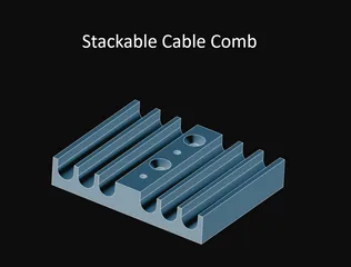 Cable Comb by Chris D, Download free STL model