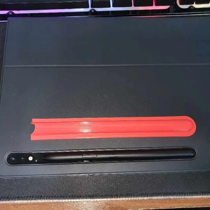 S-pen protection for Samsung galaxy tab S8 keyboard case by